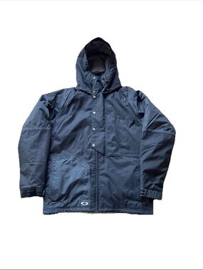 Oakley Men's Black Baggy Fit Thinsulate Insulated Winter Jacket Size Large